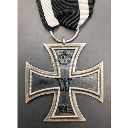 Vaskereszt II. osztály 1914 "EW" - E. Wichmann