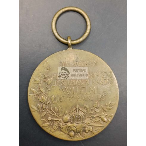 Wilhelm Centenar medal