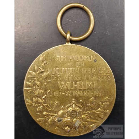 Vilmos császár centenáriumi érem 