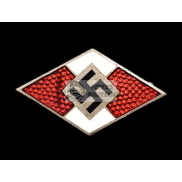   Hitlerjugend tagsági jelvény "M1/15" Ferdinand Hoffstätter