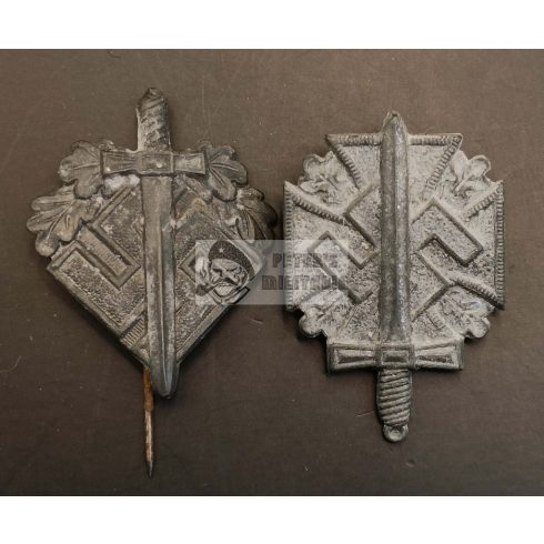 Tag der Wehrmacht - WHW kitűző páros