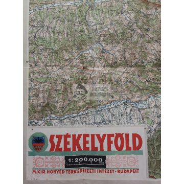 Transilvania / Székely Land 1942 map