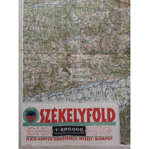 Transilvania / Székely Land 1942 map