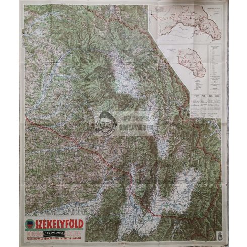 Transilvania / Székely Land 1942 map