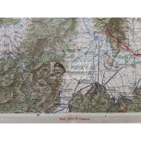 Transilvania / Székely Land 1942 map