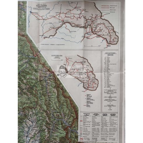 Transilvania / Székely Land 1942 map