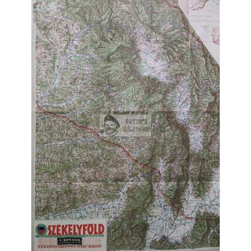 Transilvania / Székely Land 1942 map