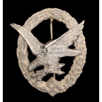 Luftwaffe Fedélzeti Rádiós és Lövészjelvény