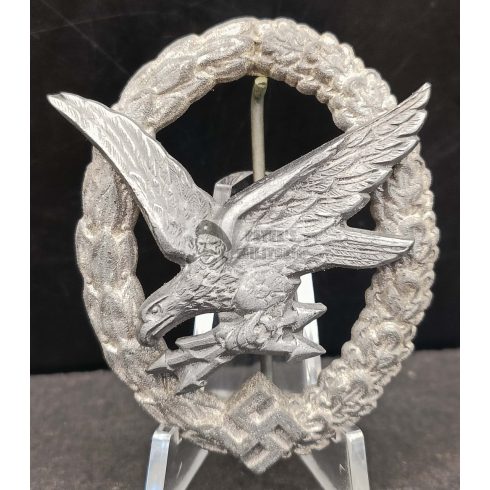 Luftwaffe Fedélzeti Rádiós és Lövészjelvény