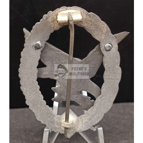 Luftwaffe Fedélzeti Rádiós és Lövészjelvény