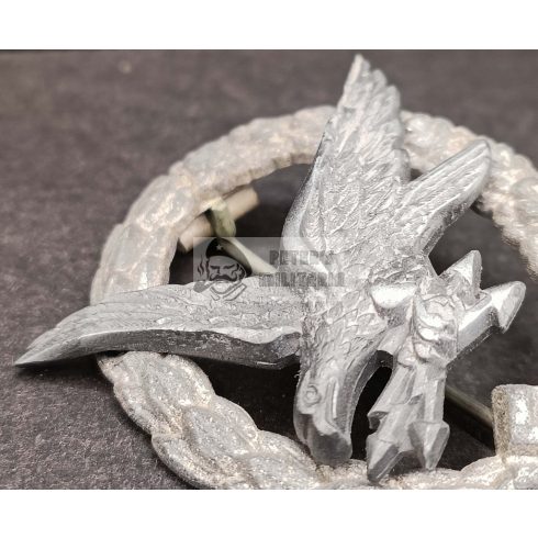 Luftwaffe Fedélzeti Rádiós és Lövészjelvény