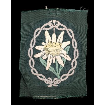   Mountain Troops – Gebirgsjäger Edelweiss Sleeve Insignia – BeVo