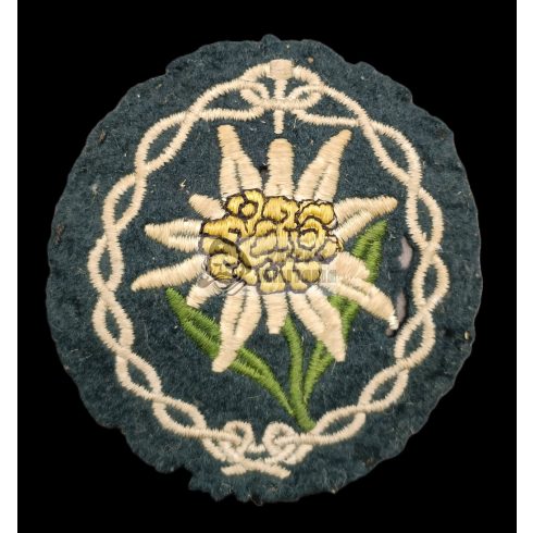 Mountain Troops – Gebirgsjäger Edelweiss Sleeve Insignia