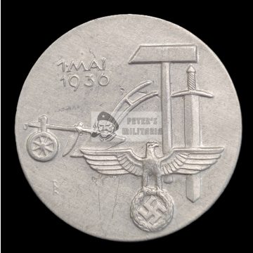 Tag der Arbeit 1936 kitűző