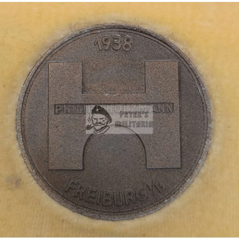 Philipp Holzmann Emlékérem 1938. dobozában 