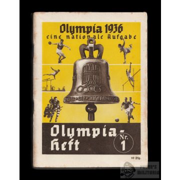 Olympia 1936 Heft #1 - "eine nationale Aufgabe"