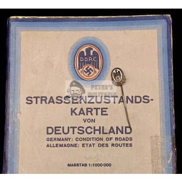 Der Deutsche Automobil-Club térkép és kitűző