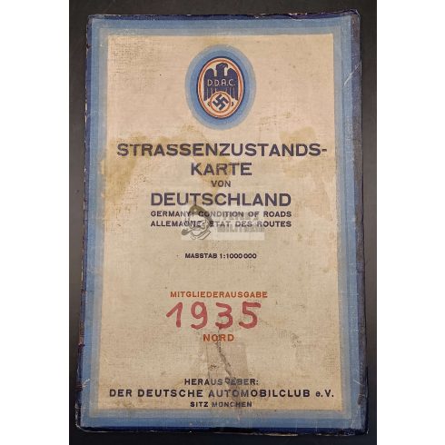 Der Deutsche Automobil-Club térkép és kitűző