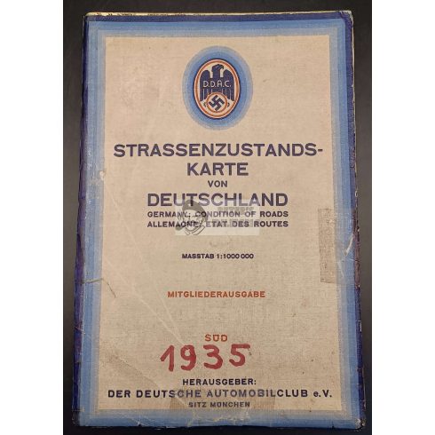 Der Deutsche Automobil-Club térkép és kitűző