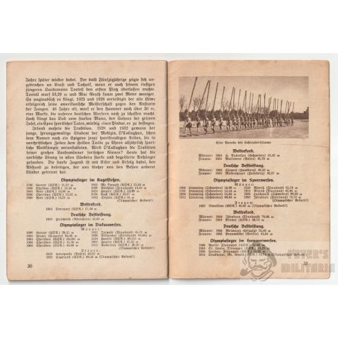 Olympia 1936 Heft #11 Werfen