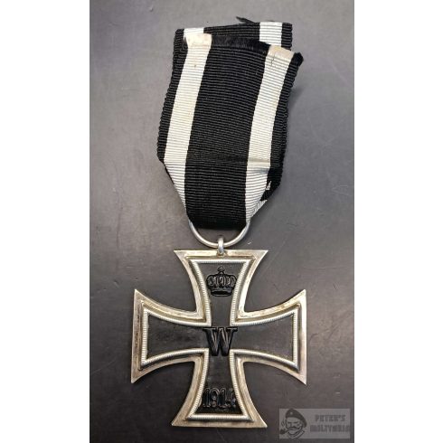 Vaskereszt II. osztály 1914 "LW" 