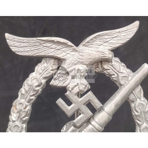 Luftwaffe Flakkampfabzeichen - "ÜÜ" Wiedmann