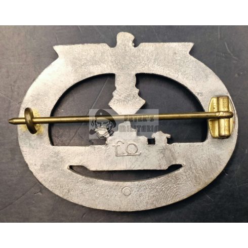 U-boot jelvény "f.o." - F. Orth