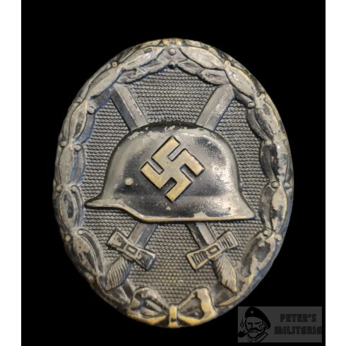 Fekete Sebesülési jelvény 1939 