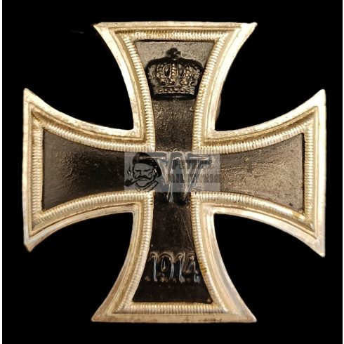 Vaskereszt I. osztály 1914 - W. Deumer