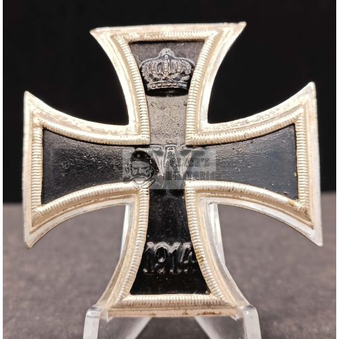Vaskereszt I. osztály 1914 - W. Deumer