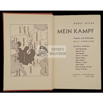 Mein Kampf, New York 1940
