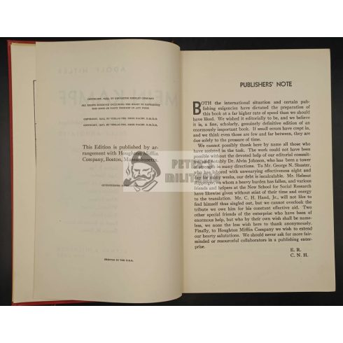 Mein Kampf, New York 1940