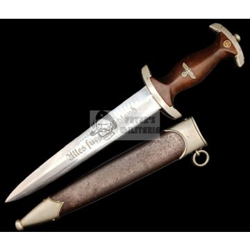   M33 SA Dagger – Early C.&R. Linder, Solingen-Weyer, “Wm” SA Gruppe