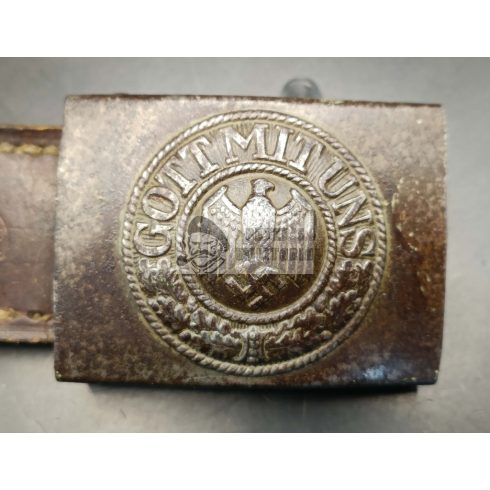 Wehrmacht steel combat buckle – Schmöle & Comp. 1940