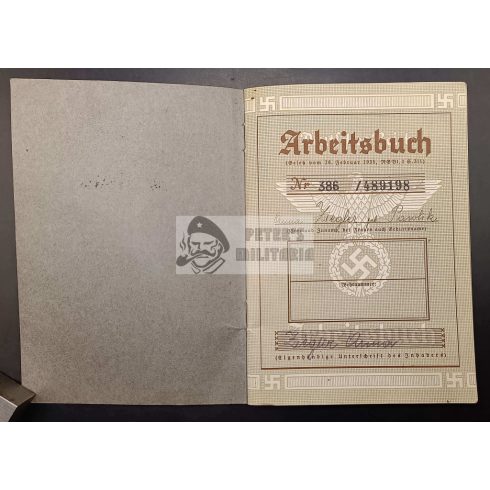 Arbeitsbuch - Ziegler Anna - Deutsches Reichsbahn