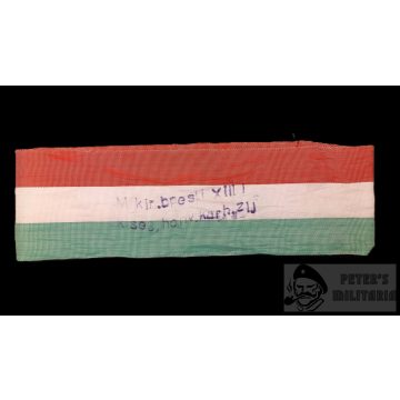   Hungarian Royal Budapest XIII/1 Auxiliary Honvéd Security Battalion Armband