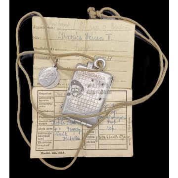 Royal Hungarian Air Force Identification Tag