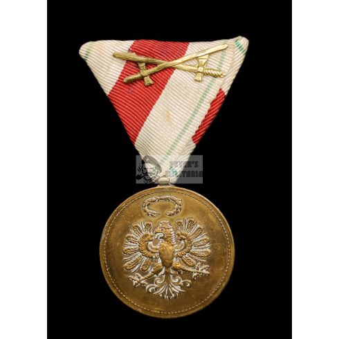 Tiroli Háborús Emlékérem Kardokkal  1914-1918