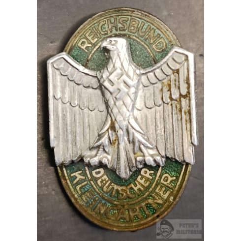  Reichsbund Deutscher Kleingärtner tagsági kitűző