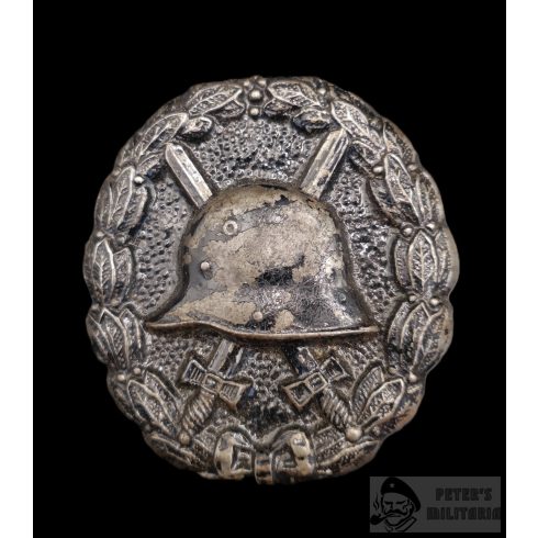 Sebesülési jelvény Fekete fokozat 1918 "DRGM"