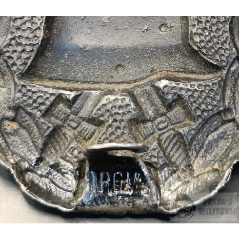 Sebesülési jelvény Fekete fokozat 1918 "DRGM"