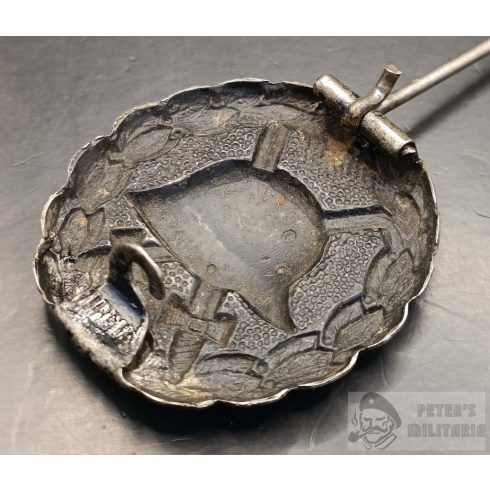 Sebesülési jelvény Fekete fokozat 1918 "DRGM"
