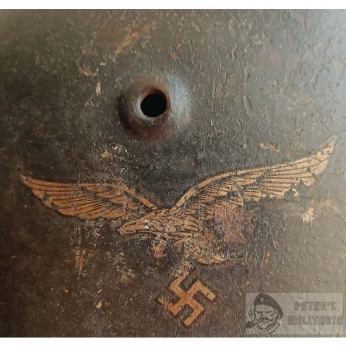 Luftwaffe M40 single decal helmet 