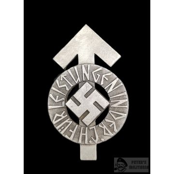   Hitlerjugend Leistungsabzeichen - "M1/34" K. Wurster 