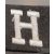 25. Waffen-SS Gránátos Hadosztály „Hunyadi” gallérhajtóka 