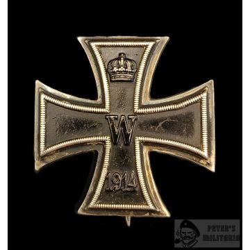 Vaskereszt I. osztály 1914 "KO" 