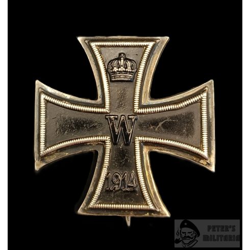 Vaskereszt I. osztály 1914 "KO" 