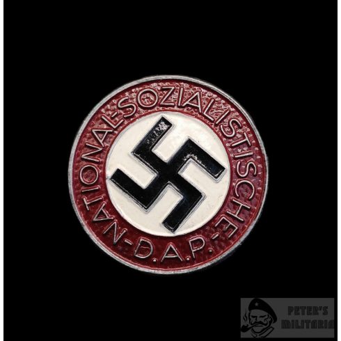 NSDAP tagsági jelvény M1/72 - F. Zimmermann