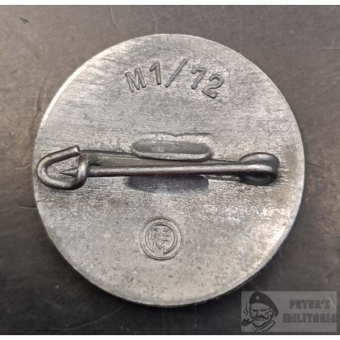 NSDAP tagsági jelvény M1/72 - F. Zimmermann