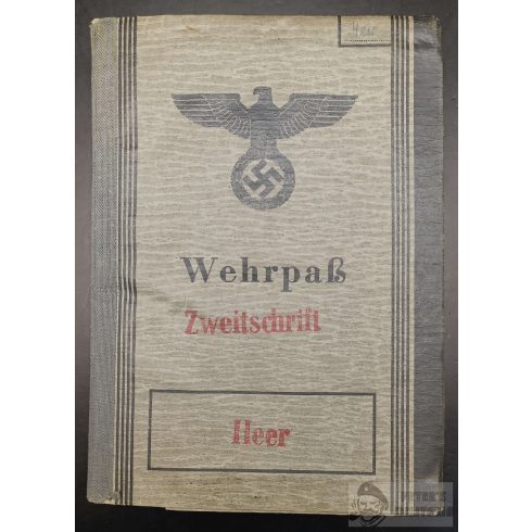 Wehrpass, Sebesülési adományozó és fotók - Franz Hauser